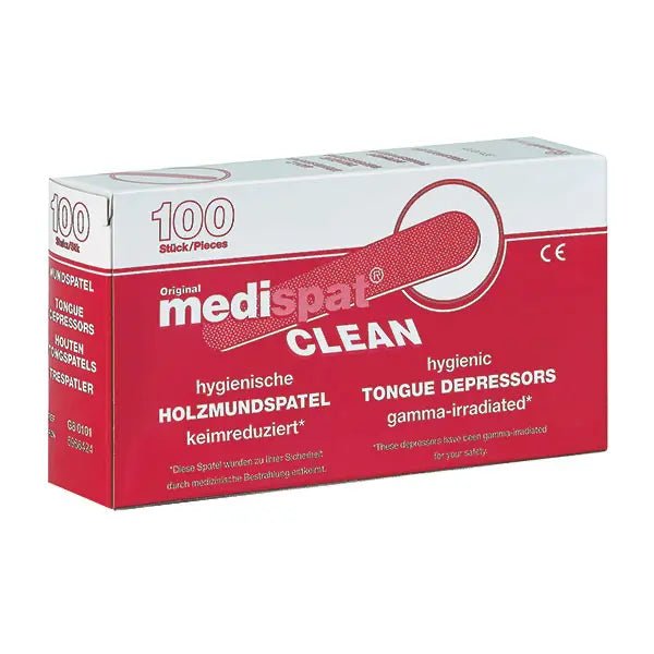 Clean Holzmundspatel - 150 x 18 mm - Medispat
